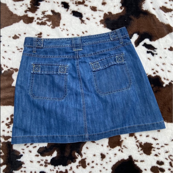 denim skort - Picture 2 of 2